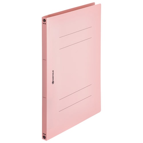 スマートバリュー PPフラットファイル A4S 桃 120冊 D023J-12PK 1箱(ご注文単位1箱)【直送品】