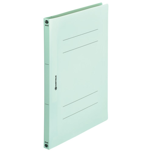 スマートバリュー PPフラットファイル A4S 青 10冊 D023J-BL 1パック(ご注文単位1パック)【直送品】