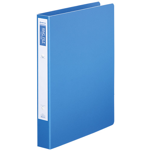 スマートバリュー リング式ファイル D030J-BL10 ブルー10冊 1箱（ご注文単位1箱）【直送品】