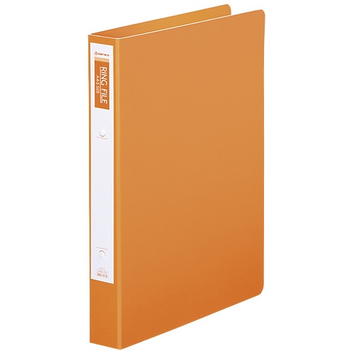 スマートバリュー リング式ファイル D030J-OR10 オレンジ10冊 1箱（ご注文単位1箱）【直送品】