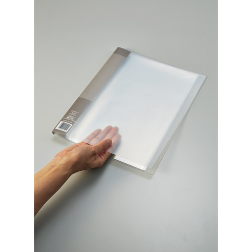 スマートバリュー クリアーブック 20P A4S 透明 D047J-CL 1冊(ご注文単位1冊)【直送品】