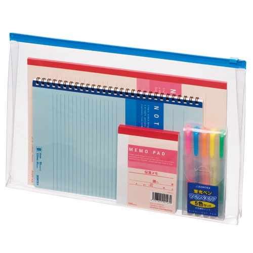 ジョインテックス クリアケース 横型マチ付 B4*5枚 D087J-5B4 1パック(ご注文単位1パック)【直送品】