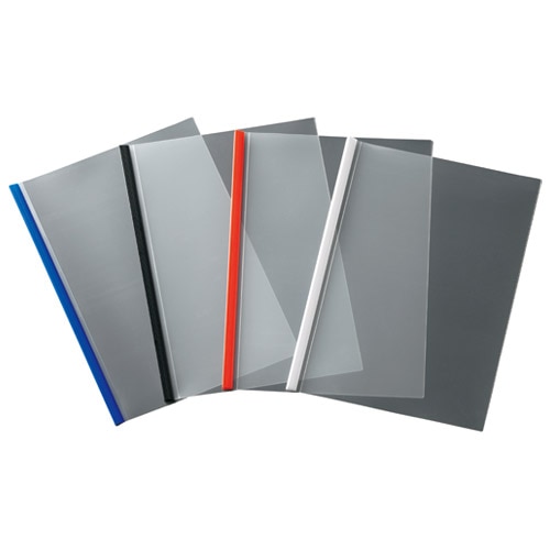 スマートバリュー レールホルダー 再生 A4 青 10冊 D101J-BL 1パック(ご注文単位1パック)【直送品】