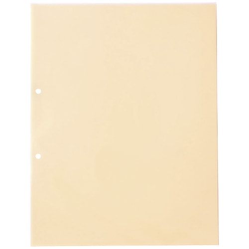 スマートバリュー OPPクリアポケット 中紙有2穴 50枚 D119J 1パック（ご注文単位1パック）【直送品】