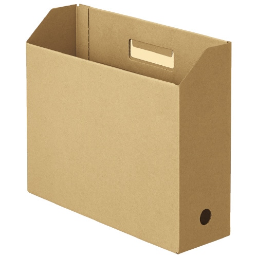 スマートバリュー ボックスファイル ヨコ型 10冊 D140J-E 1パック(ご注文単位1パック)【直送品】