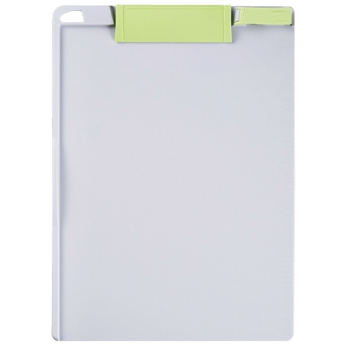 スマートバリュー クリップボード A4 タテ グリーン D146J-GR 1枚（ご注文単位1枚）【直送品】