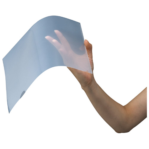 スマートバリュー クリアーホルダー A4 乳白 100枚 D400J 1パック(ご注文単位1パック)【直送品】