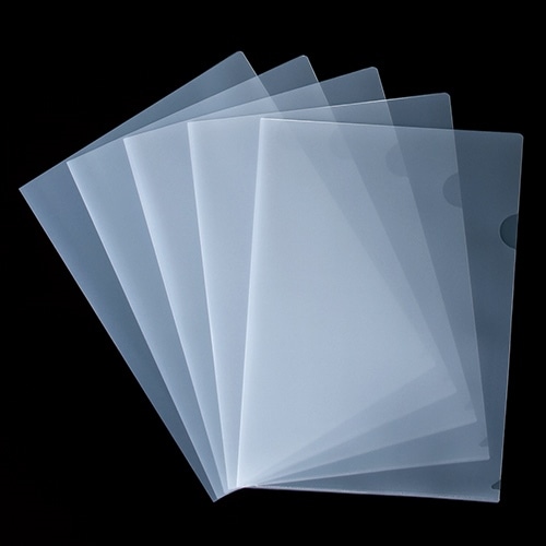 スマートバリュー クリアーホルダー A4 乳白 3000枚 D400J-30 1箱(ご注文単位1箱)【直送品】