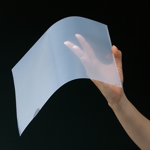 スマートバリュー クリアーホルダー A4 乳白 3000枚 D400J-30 1箱(ご注文単位1箱)【直送品】