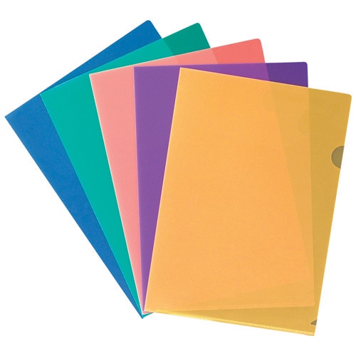 スマートバリュー Hカラーホルダー A4 MX 10枚 D610J-MX 1パック（ご注文単位1パック）【直送品】