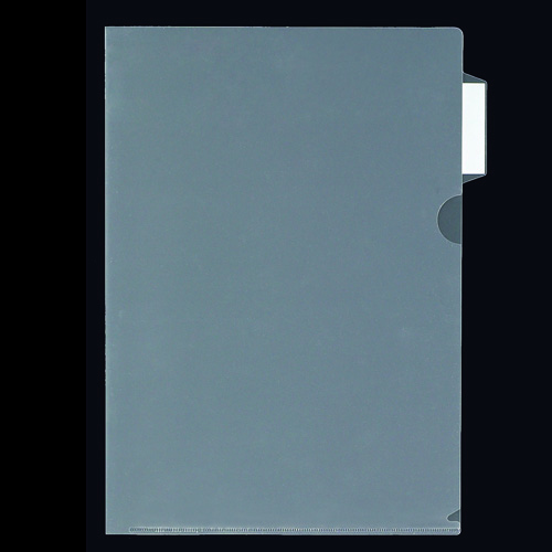 スマートバリュー クリアーホルダー(1山付) A4 乳白 10枚 D612J 1パック（ご注文単位1パック）【直送品】