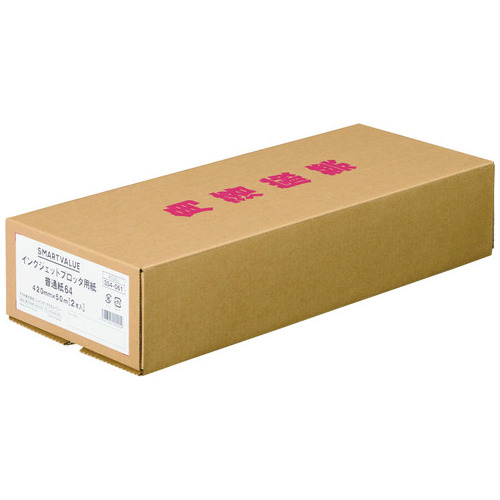 ジョインテックス プロッタ用紙 420mm幅 2本入*3箱 K036J-3 1セット(ご注文単位1セット)【直送品】