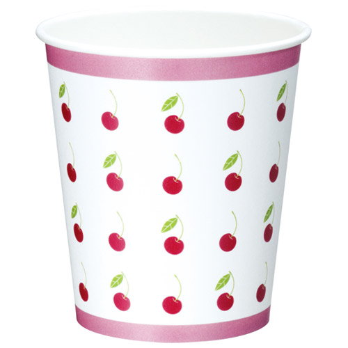 スマートバリュー カラー紙カップ CC柄 7oz 80個 N026J-7C 1パック（ご注文単位1パック）【直送品】