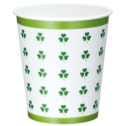 スマートバリュー カラー紙カップ CC柄 7oz 2400個 N026J-7C-P 1箱（ご注文単位1箱）【直送品】