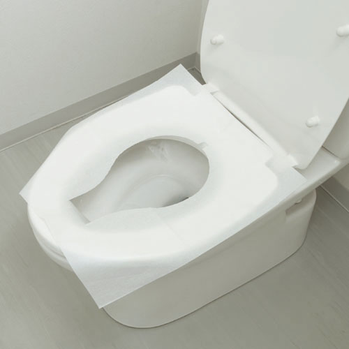 スマートバリュー 便座シートペーパー 100枚入*50組 N028J-P 1箱（ご注文単位1箱）【直送品】