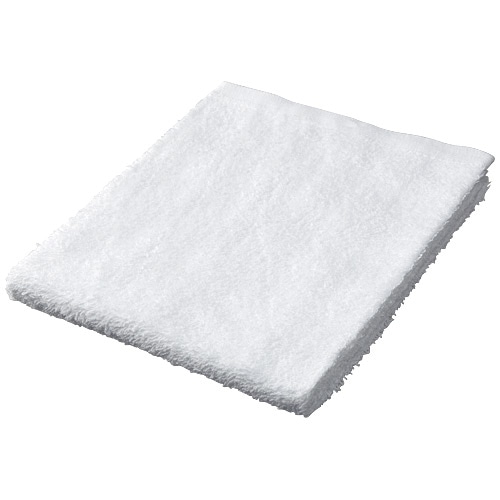 スマートバリュー カラータオル 5枚入 ホワイト N108J-WH 1パック（ご注文単位1パック）【直送品】