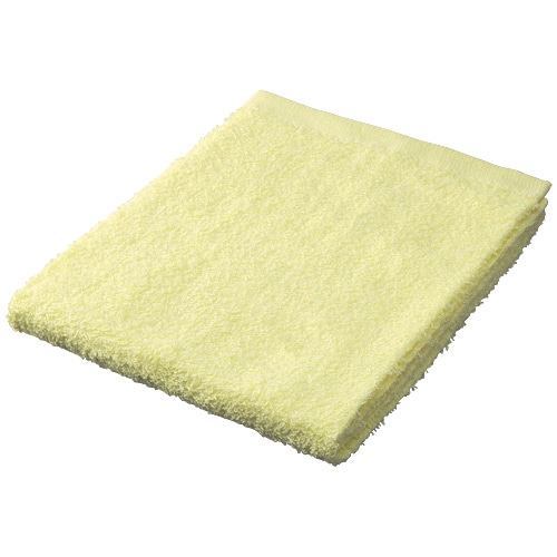 スマートバリュー カラータオル 25枚 イエロー N108J-YE-5P 1セット（ご注文単位1セット）【直送品】