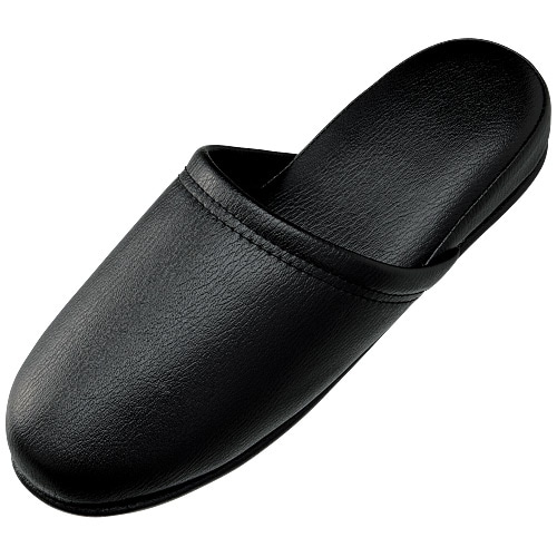 スマートバリュー スリッパ 30足 ブラック N117J-BK-3P 1箱（ご注文単位1箱）【直送品】