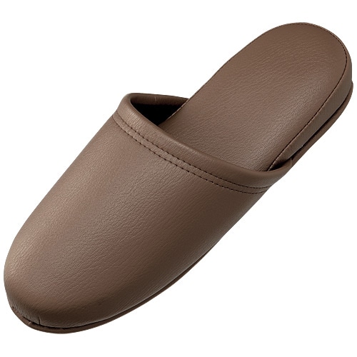 スマートバリュー スリッパ 30足 Cブラウン N117J-CB-3P 1箱（ご注文単位1箱）【直送品】