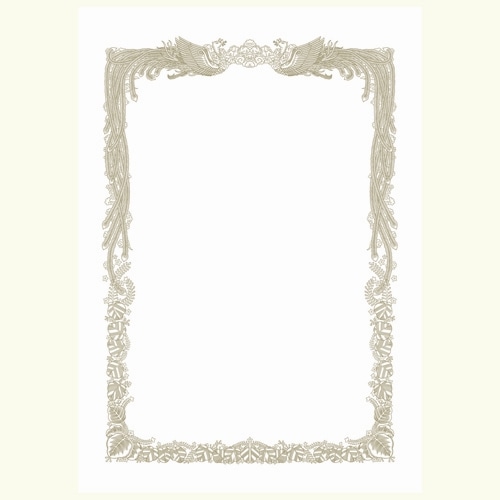 スマートバリュー OA賞状用紙白横書用A4 100枚 N147J-10 1箱(ご注文単位1箱)【直送品】