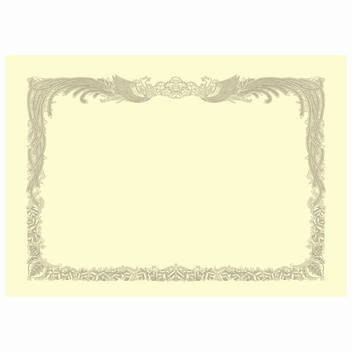 スマートバリュー OA賞状用紙クリーム縦書用 A4 100枚 N149J-10 1箱(ご注文単位1箱)【直送品】