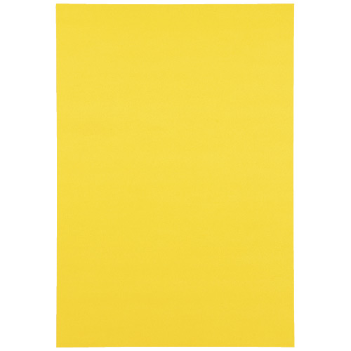 スマートバリュー 色画用紙 4ツ切 10枚 ひまわり P144J-3 1冊（ご注文単位1冊）【直送品】