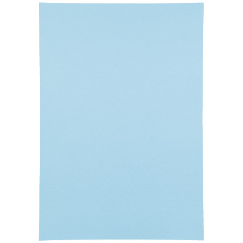 スマートバリュー 色画用紙 4ツ切 10枚 みずいろ P144J-9 1冊（ご注文単位1冊）【直送品】