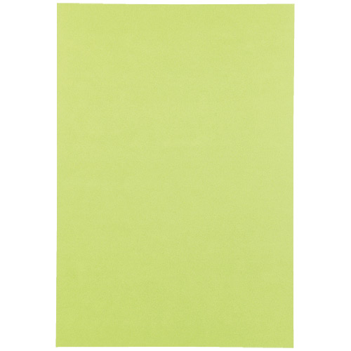 スマートバリュー 色画用紙 8ツ切 10枚 きみどり P148J-12 1冊（ご注文