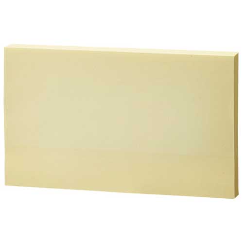 スマートバリュー ふせん 75×127mm 黄 100枚*5冊P515J-Y-5 1箱（ご注文単位1箱）【直送品】