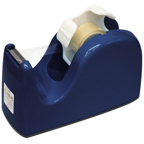 プラス テープカッター TC-301 ネイビー 5台（ご注文単位1セット）【直送品】