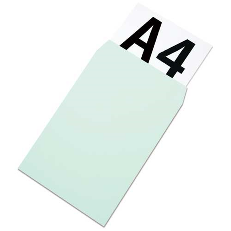 ムトウユニパック 角2アメリカン40カラー グリーン(90) 100P 1個（ご注文単位1個）【直送品】