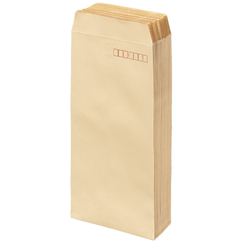 スマートバリュー ワンタッチ封筒箱入長3 500枚 P285J-N3 1個（ご注文単位1個）【直送品】