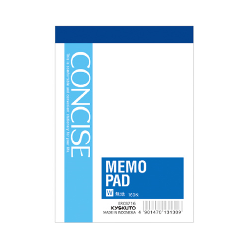 キョクトウ コンサイスB7メモ ERCB716 1個（ご注文単位1個）【直送品】