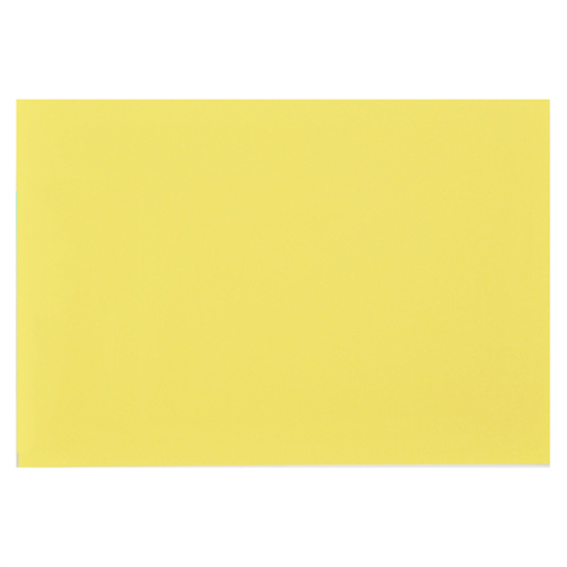 大王製紙 再生色画用紙 8ツ切10枚 レモン 1個（ご注文単位1個）【直送品】