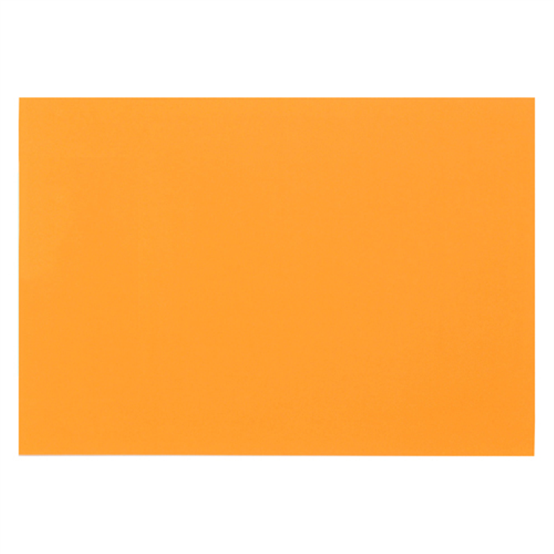 大王製紙 再生色画用紙 8ツ切10枚 オレンジ 1個（ご注文単位1個）【直送品】