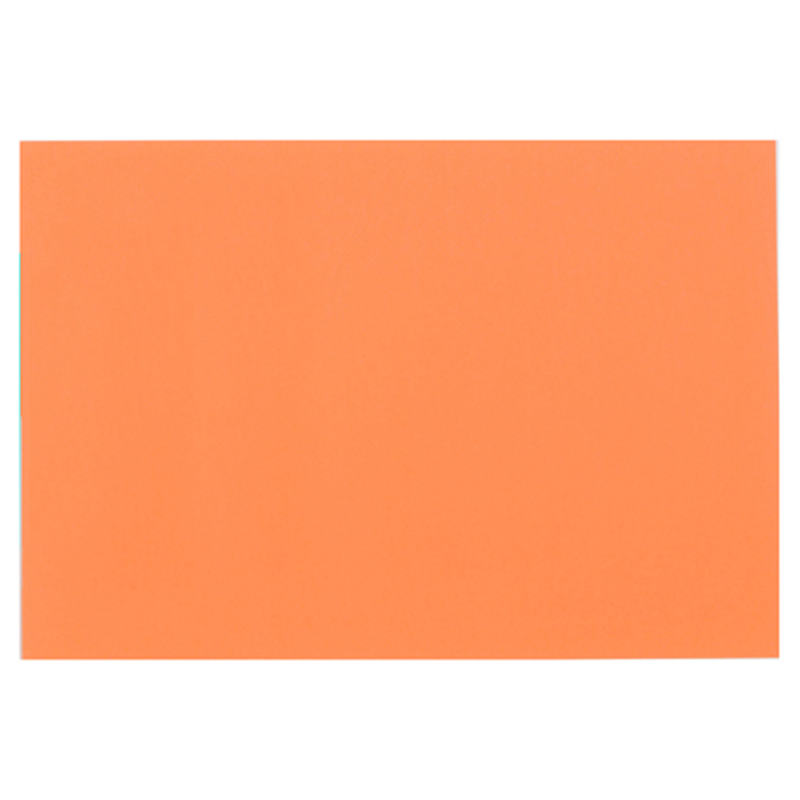 大王製紙 再生色画用紙 8ツ切10枚 だいだい 1個（ご注文単位1個）【直送品】