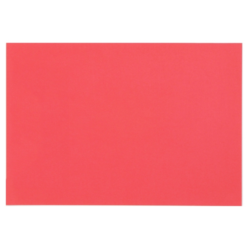 大王製紙 再生色画用紙 8ツ切10枚 いちご(あか) 1個（ご注文単位1個）【直送品】