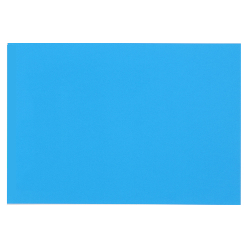大王製紙 再生色画用紙 8ツ切10枚 あお 1個（ご注文単位1個）【直送品】
