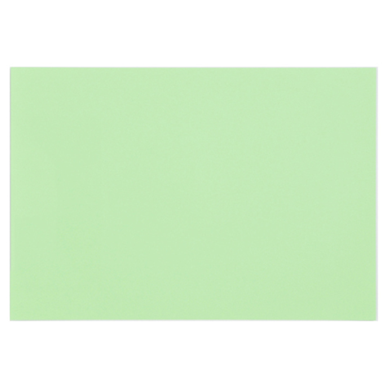 大王製紙 再生色画用紙 8ツ切10枚 わかくさ 1個（ご注文単位1個）【直送品】