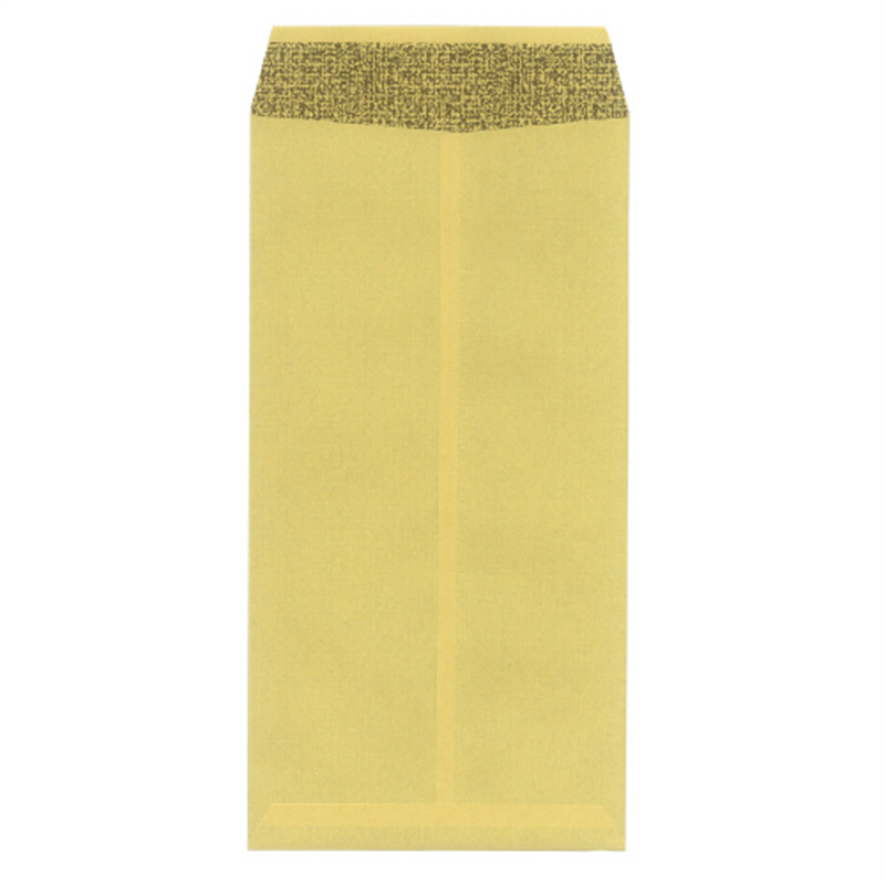 今村紙工 地紋入クラフト封筒 長3 100枚テープなし 1個(ご注文単位1個)【直送品】