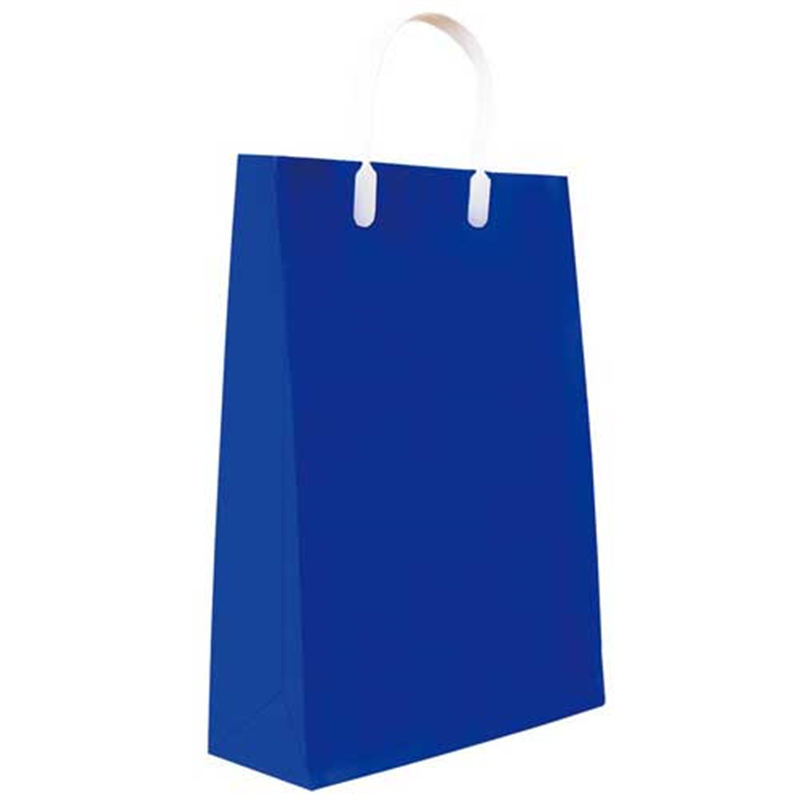 今村紙工 カラーコーティングバッグA4紺10枚CCB-01 1個(ご注文単位1個)【直送品】