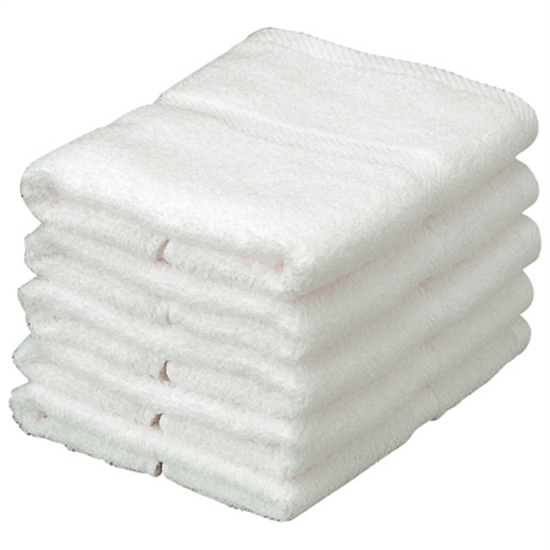 オーミケンシ エコフェイスタオル5枚セット ホワイト9511 1個（ご注文単位1個）【直送品】