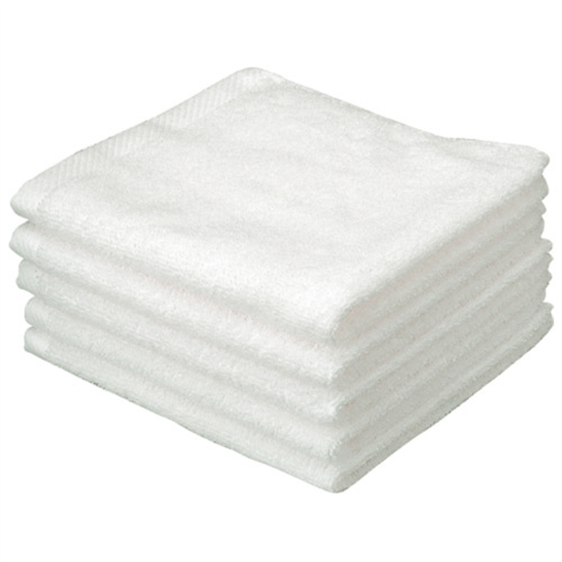 オーミケンシ エコおしぼりタオル5枚セット ホワイト9512 1個（ご注文単位1個）【直送品】