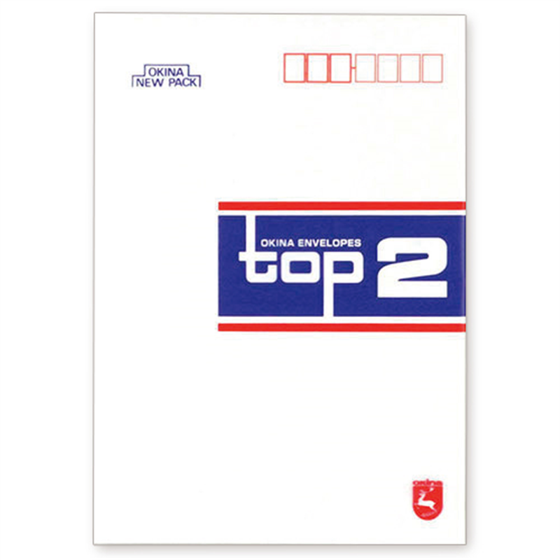 オキナ 洋型封筒 ET2 トップ2 10枚 1個（ご注文単位1個）【直送品】