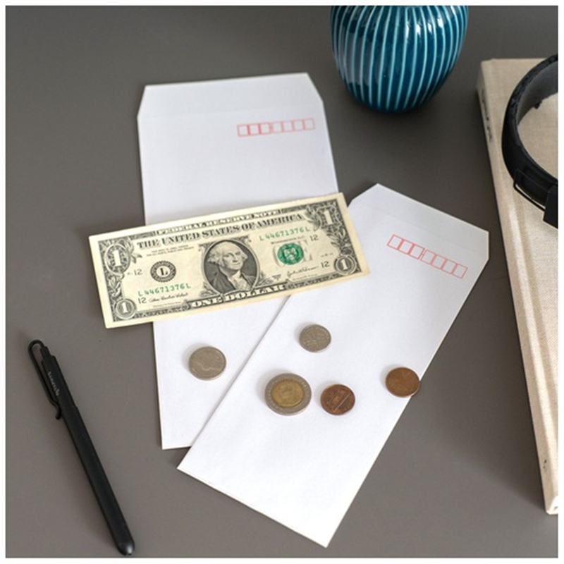 オキナ 開発ホワイト封筒 KWN4 長4号 25枚 1個（ご注文単位1個）【直送品】