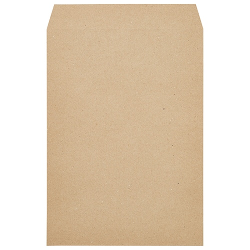 高春堂 未晒クラフト封筒角2テープ付 500枚 798-80 1個（ご注文単位1個）【直送品】