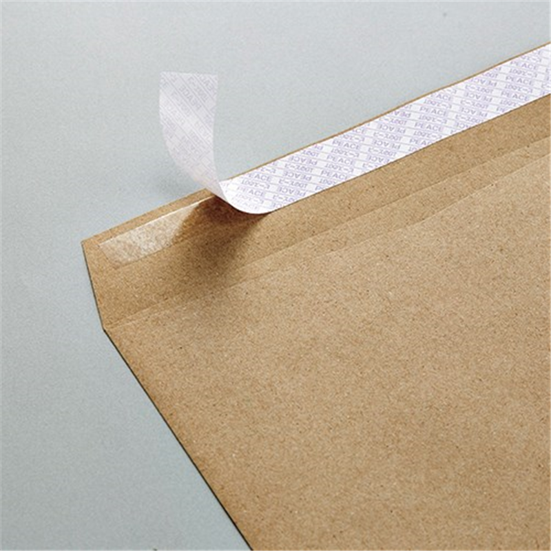 高春堂 未晒クラフト封筒角2テープ付 500枚 798-80 1個（ご注文単位1個）【直送品】