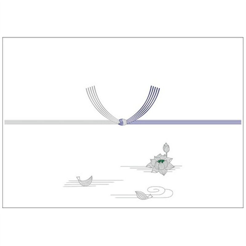 ササガワ のし紙 銀蓮 京 B4判 100枚 2-274 1個（ご注文単位1個）【直送品】
