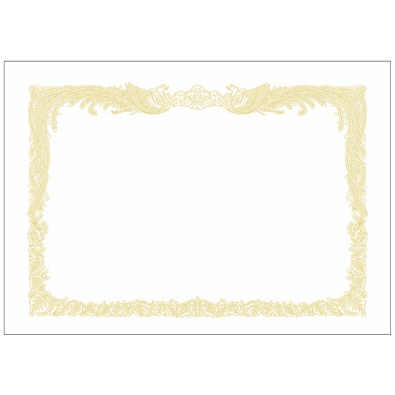 ササガワ 賞状用紙 10-1160 A4 縦書 100枚 1個（ご注文単位1個）【直送品】