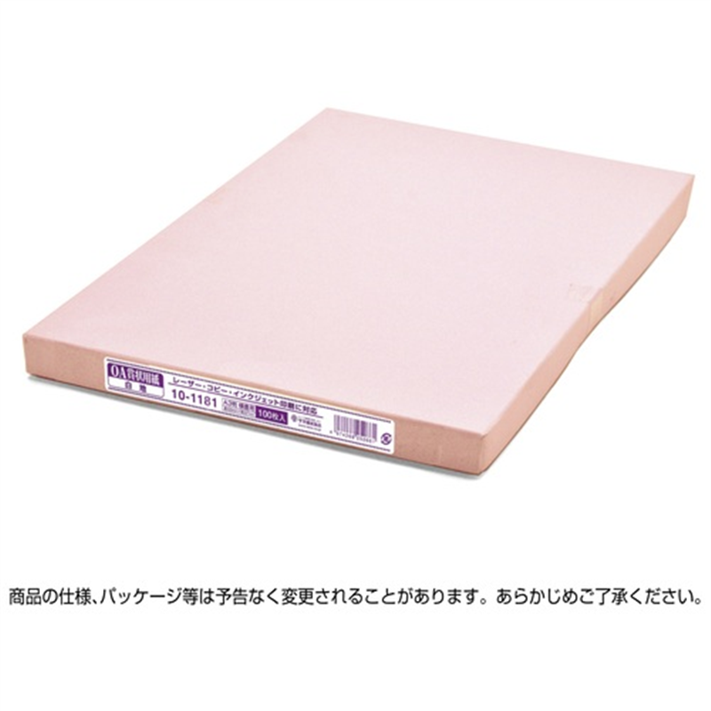 ササガワ 賞状用紙 10-1181 A3 横書 100枚 1個(ご注文単位1個)【直送品】